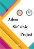 AİLEM SİZ SİNİZ PROJE ADI. Çerkezköy Kaymakamlığı Çerkezköy İlçe Milli Eğitim Müdürlüğü Çerkezköy Rehberlik ve Araştırma Merkezi Müdürlüğü KURUM