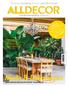 ALLDECOR. Moda & Dekorasyon EZBER BOZAN EĞİLİMLER İKONİK TASARIMLAR MİMARİ TASARIM SANAT GASTRONOMİ LÜKS VE KONFORUN MODERN MİMARİYLE BULUŞTUĞU