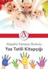 Ataşehir Kampüs İlkokulu. Yaz Tatili Kitapçığı