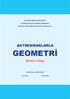 Geometri bilgisi zayıf olanlar, Sorularda görme problemi yaşayanlar, Geometri öğrenmeye yeni karar verenler için... ANTRENMANLARLA GEOMETRİ