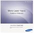ML-186xW Series. Mono Lazer Yazıcı. Kullanıcı Kılavuzu. olasılıkları hayal edin. Samsung ürünü satın aldığınız için teşekkür ederiz.