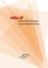 HRV-IP. Tavan Tipi Isı Pompalı Isı Geri Kazanım Cihazı