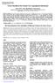 The Determination of the Suitability of Different Fixatives for Some Tissues