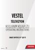 VESTEL TELEViZYON KULLANIM KILAVUZU OPERATING INSTRUCTIONS SMART 50PF LED TV