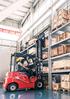 Elektrikli Forkliftler - A/M SERİSİ ELECTRIC FORKLIFT TRUCKS - A SERIES