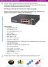 CLR-SWF-820A # 10-Port 10/100M POE Ethernet Switch 24VDC