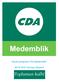Seçim programı CDA Medemblik Konsey dönemi
