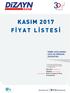 KASIM 2017 F İYA T LİS TESİ İŞİNİN USTALARINA, USTA İŞİ ÜRÜNLER DİZAYN DA! Elastica Sadece Dizayn da! PE-RT Kompozit Boru (5 Katmanlı)