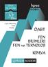 kpss Önce biz sorduk 50 Soruda SORU Güncellenmiş Yeni Baskı ÖABT FEN BİLİMLERİ FEN ve TEKNOLOJİ KİMYA