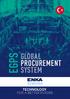 EGPS Küresel Satın Alma Yönetim Sistemi
