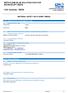 METHYLENE BLUE SOLUTION 0.5% FOR MICROSCOPY MSDS. CAS numarası: MSDS MATERIAL SAFETY DATA SHEET (MSDS)