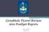 Çanakkale Ticaret Borsası 2011 Faaliyet Raporu