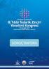 Uluslararası Katılımlı. III.Tıbbi Tedarik Zinciri Yönetimi Kongresi. 7-9 Aralık 2017 SUSESİ LUXURY RESORT BELEK / ANTALYA SONUÇ RAPORU