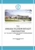 T.C. ANKARA YILDIRIM BEYAZIT ÜNİVERSİTESİ 2017 YILI KAMU YATIRIMLARI İZLEME VE DEĞERLENDİRME RAPORU