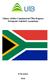 Güney Afrika Cumhuriyeti Ülke Raporu (Otomotiv Sektörü Açısından)
