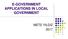 E-GOVERNMENT APPLICATIONS IN LOCAL GOVERNMENT METE YILDIZ 2017
