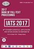 IATS BOOK OF FULL-TEXT PROCEEDINGS ATS 8TH INTERNATIONAL ADVANCED TECHNOLOGIES SYMPOSIUM ISBN: