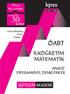 kpss Önce biz sorduk 50 Soruda SORU Güncellenmiş Yeni Baskı ÖABT İLKÖĞRETİM MATEMATİK ANALİZ DİFERANSİYEL DENKLEMLER