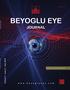 BEYOGLU EYE JOURNAL. Volume 3 Issue 2 Year 2018 ISSN ISSN INDEXED IN TUBITAK ULAKBIM TR INDEX BEYOGLU EYE JOURNAL