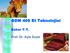 GDM 406 Et Teknolojisi