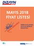 MAYIS 2018 FİYAT LİSTESİ