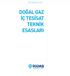 İGDAŞ YAYINLARI DOĞAL GAZ İÇ TESİSAT TEKNİK ESASLARI