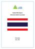 Tayland Ülke Raporu (Otomotiv Sektörü Açısından)