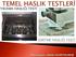 YIKAMA HASLIĞI TESTİ SÜRTME HASLIĞI TESTİ