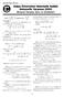 Do ufl Üniversitesi Matematik Kulübü Matematik Yar flmas 2003 Bireysel Yar flma Soru ve Çözümleri