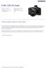 E M Kit Siyah. Görüntü kalitesine adanmış klasik tasarım. Dünyanın en hızlı otomatik odaklama sistemi Kullanıcı dostu dokunmatik ekran