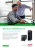 APC Smart UPS SRV Serisi kva Yeni Online UPS Ailesi. apc.com/tr/tr