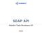 SOAP API. Mobildev Toplu Mesajlaşma API