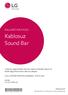 Kablosuz Sound Bar *MFL * KULLANICI KILAVUZU