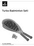 Turbo Badminton Seti. Oyun talimatları Tchibo GmbH D Hamburg 79696AB3X3V