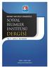 Mehmet Akif Ersoy Üniversitesi Adına Sahibi. Prof. Dr. Mustafa SAATCI Rektör. Editör. Doç. Dr. Kürşat ÖZDAŞLI Mehmet Akif Ersoy Üniversitesi