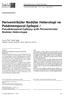 Periventriküler Nodüler Heterotopi ve Psödotemporal Epilepsi / Pseudotemporal Epilepsy with Periventricular Nodular Heterotopia