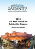 2015 Yılı Mali Durum ve Beklentiler Raporu. Temmuz 2015 Gaziantep