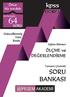 kpss Önce biz sorduk 80 Soruda 64 SORU Güncellenmiş Yeni Baskı Eğitim Bilimleri ÖLÇME ve DEĞERLENDİRME Tamamı Çözümlü SORU BANKASI