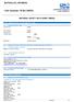 BUTAN-2-OL AR MSDS MATERIAL SAFETY DATA SHEET (MSDS) KISIM 1: Maddenin/karışımın ve şirketin/dağıtıcının kimliği Madde /Karışımın kimliği