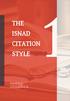 THE ISNAD CITATION STYLE
