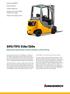 DFG/TFG 316s/320s. Hidrostatik tahrikli Dizel ve LPG'li forkliftler (1.600/2.000 kg) hydrostaticdrive. Düşük tüketim.