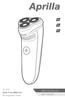 AS 3020 Şarjlı Tıraş Makinesi Rechargeable Shaver. kullanma kılavuzu user manual