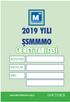 2019 YILI ŞSMMMO ÜCRET TARİFESİ