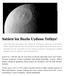Satürn ün Buzlu Uydusu Tethys!