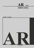 AR Uvod / Preface Arhitekt Jo e Pleènik: nekaj bele k