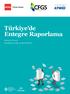 Türkiye de Entegre Raporlama. Mevcut Durum Paydaşların Algı ve Beklentileri