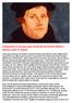 Hristiyanlık Ve Avrupa Siyasi Tarihinde Bir Dönüm Noktası : Martin Luther in Hayatı