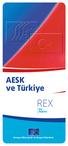 AESK ve Türkiye REX. Dış İlişkiler. Avrupa Ekonomik ve Sosyal Komitesi