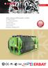 Air cooled Water chillers with integrated Free Cooling and Adiabatic Cooling
