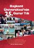 Başkent Üniversitesi nin Gurur Yılı